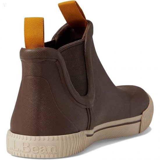 L.L.Bean Wellie Sport Rubber Chelsea Dark Cocoa ID-7fZv0xWG