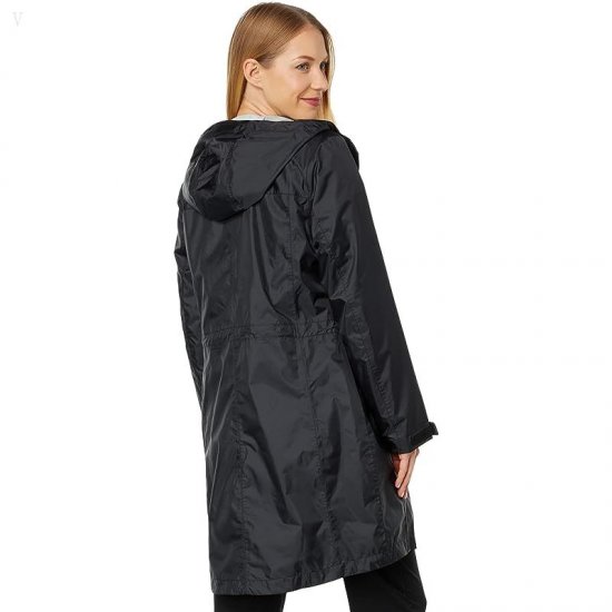 L.L.Bean Petite Trail Model Raincoat Black ID-74K5GBmL