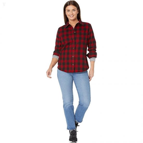 L.L.Bean Petite Scotch Plaid Shirt Rob Roy ID-MP4glMQF