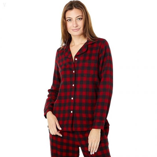 L.L.Bean Scotch Plaid Flannel Pajamas Plaid Rob Roy ID-BNI9iu5t