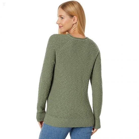 L.L.Bean Midweight Cotton Slub Rollneck Pullover Bay Leaf ID-t8bFRhWZ