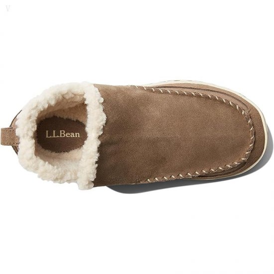 L.L.Bean Mountain Slipper Boot Moc Dark Cement ID-Ci8vztL9