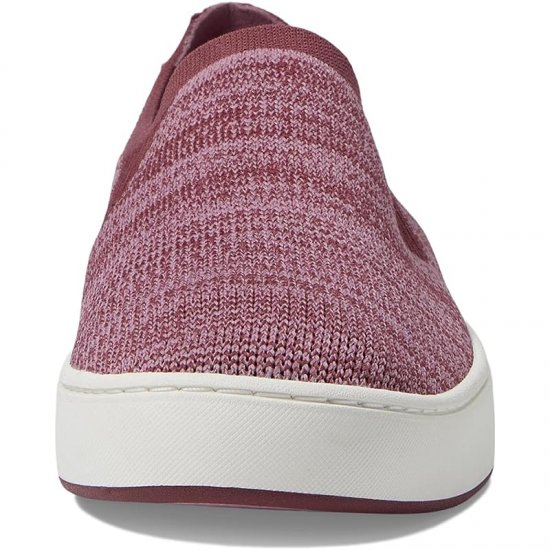 L.L.Bean Eco Bay Knit Sneaker Slip-On Mauve Pink/Rosewood Heather ID-Kx4iAtxR