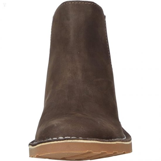 L.L.Bean Stonington Chelsea Leather Dark Cocoa ID-OaKkCsDl