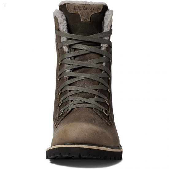 L.L.Bean Rugged Cozy Boot Lace-Up Ash ID-WksUouVw