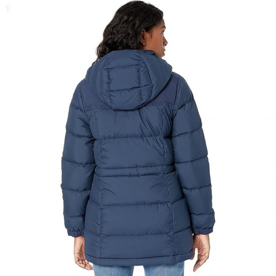 L.L.Bean Petite Mountain Classic Down Parka Nautical Navy ID-uo71gaJS