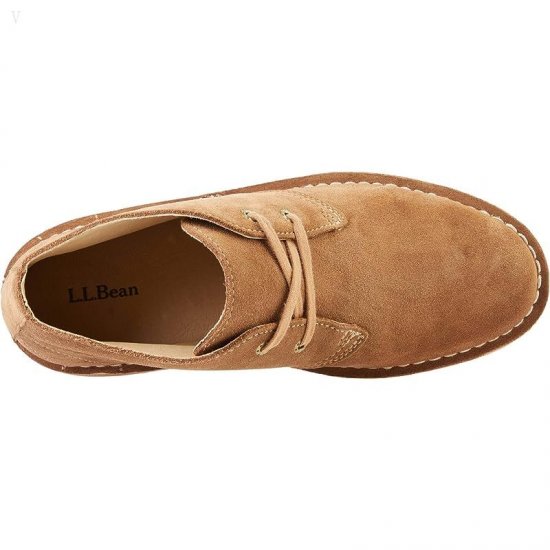 L.L.Bean Stonington Chukka Suede Toasted Coconut ID-53Se7pMj