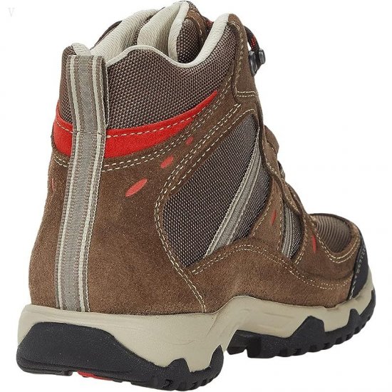 L.L.Bean Trail Model Hiker 4 Water Resistant Mid Dark Cement/Brown ID-z98vAuDY