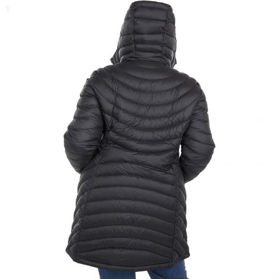 L.L.Bean Plus Size Ultralight 850 Down Hooded Coat Black ID-dlP9Ugob