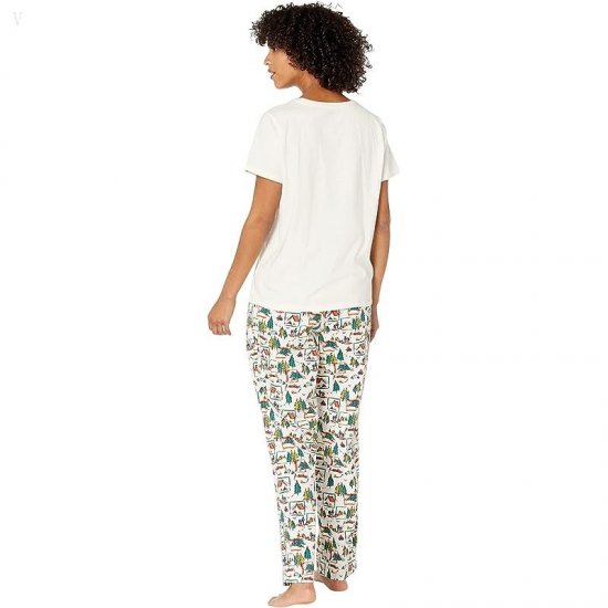 L.L.Bean Springtime Sleep PJ Set Sailcloth Camp ID-mHF9iXmR