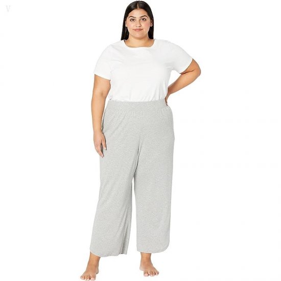 L.L.Bean Plus Size Restore Sleep Pants Light Gray Heather ID-MVoClywQ