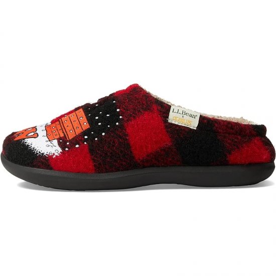 L.L.Bean L.L.Bean X Peanuts Daybreak Scuff Motif Deep Garnet/Ready Set Snow Peanuts ID-c4xFdvfA