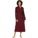 L.L.Bean Scotch Plaid Flannel Robe Unlined Plaid Rob Roy ID-qfVD7umC