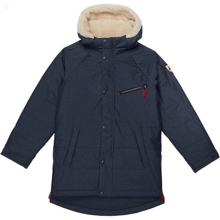 L.L.Bean Winter Warmer Insulated Parka (Big Kids) Carbon Navy ID-swqFlorJ - Click Image to Close