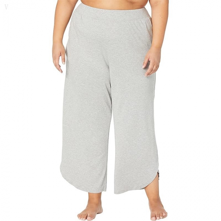 L.L.Bean Plus Size Restore Sleep Pants Light Gray Heather ID-MVoClywQ - Click Image to Close