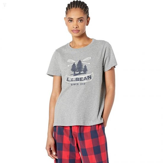 L.L.Bean Springtime Sleep PJ Set Bright Red Plaid ID-XM226Ubf