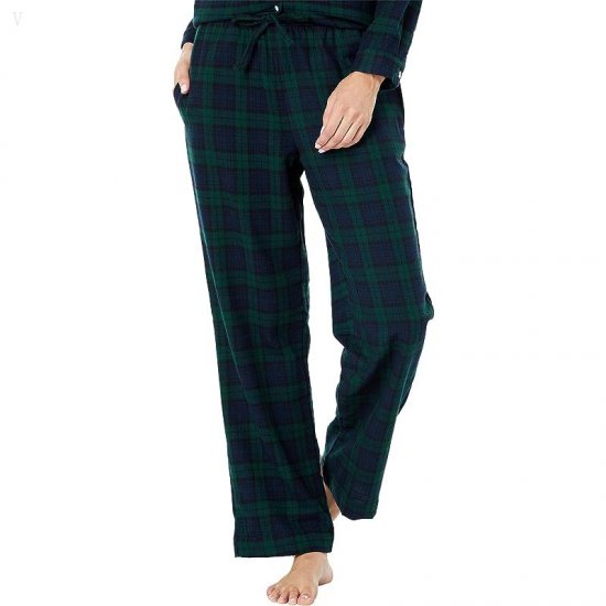 L.L.Bean Scotch Plaid Flannel Pajamas Plaid Black Watch ID-ywiJzyId