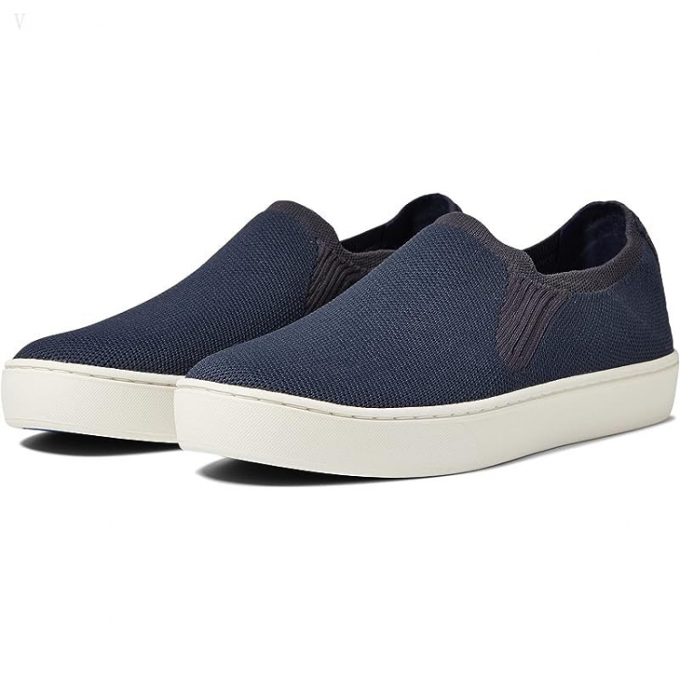 L.L.Bean Eco Bay Knit Sneaker Slip-On Classic Navy ID-Kh7aDR3Y - Click Image to Close