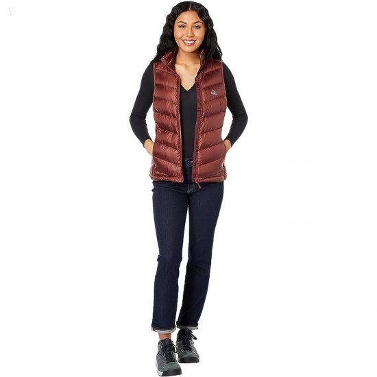 L.L.Bean Ultralight 850 Down Vest Crimson ID-swyVAXui