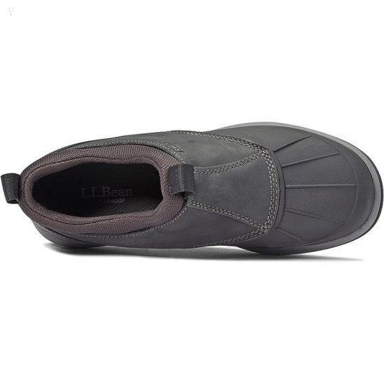 L.L.Bean Storm Chaser Shoe 5 Slip-On Black ID-xsgHWFmu