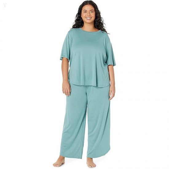 L.L.Bean Plus Size Restore Sleep Top Sea Pine ID-LMM5kSVS