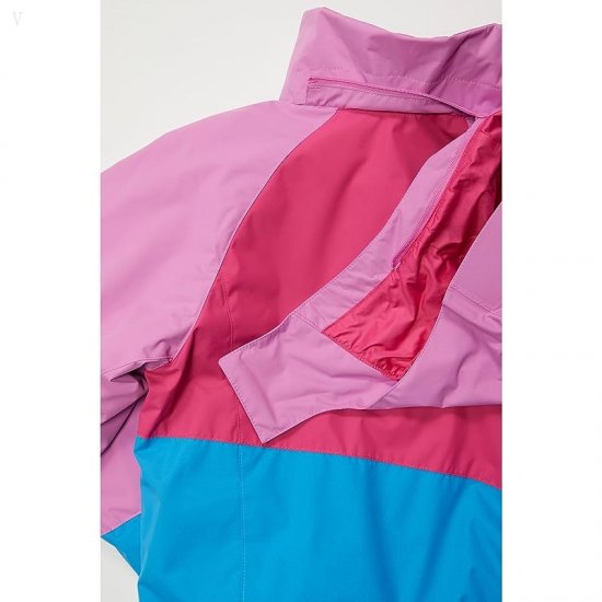 L.L.Bean Fleece Lined Color-Block 3-in-1 (Big Kids) Orchid/Pink Berry ID-9J6IXz4N