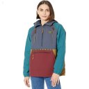 L.L.Bean Petite Mountain Classic Insulated Anorak Multicolor Gunmetal Gray/Burgundy ID-G07rDwTY