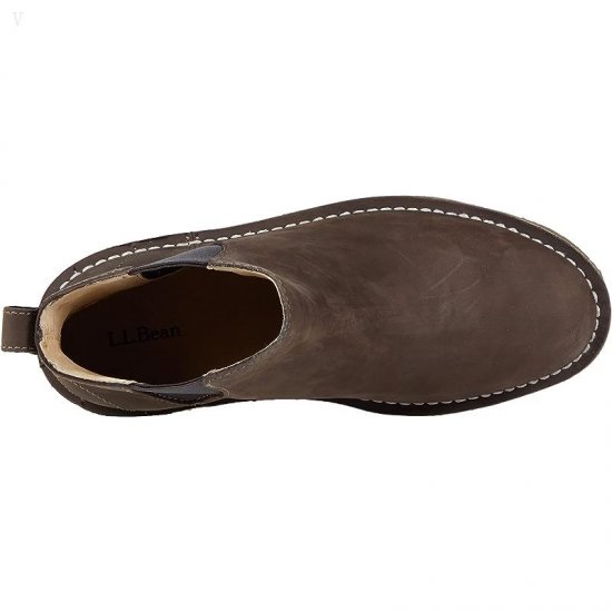 L.L.Bean Stonington Chelsea Leather Dark Cocoa ID-OaKkCsDl