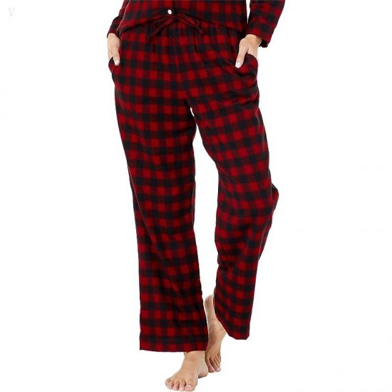 L.L.Bean Scotch Plaid Flannel Pajamas Plaid Rob Roy ID-BNI9iu5t