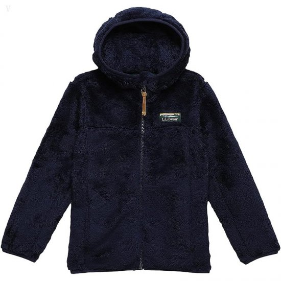 L.L.Bean Hi-Pile Fleece (Little Kids) Bright Navy ID-YuTagFQF