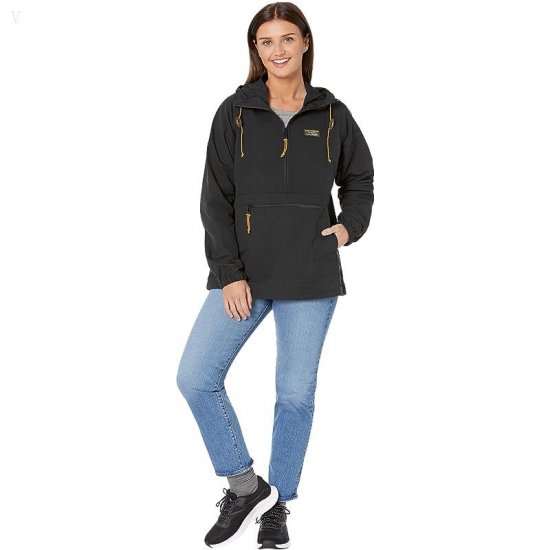 L.L.Bean Petite Mountain Classic Anorak Black ID-G0KQuVOP