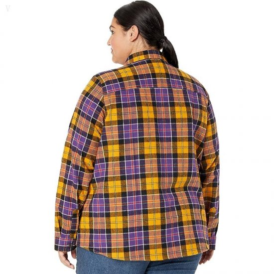 L.L.Bean Plus Size Scotch Plaid Shirt Ancient Culloden ID-9TyfwfcJ