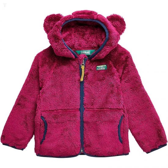 L.L.Bean Hi-Pile Fleece Jacket (Toddler) Rich Berry ID-1PIdvXeR