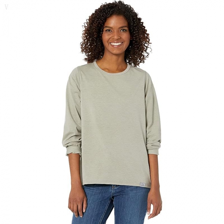 L.L.Bean Insect Shield Field Tee Long Sleeve Dusty Sage ID-phbT5s4s - Click Image to Close