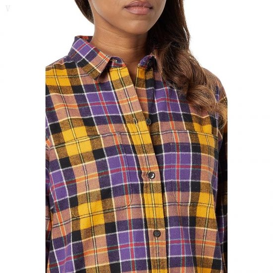 L.L.Bean Scotch Plaid Flannel Tunic Ancient Culloden ID-EAaqdXPm