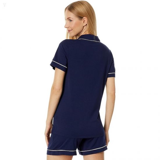 L.L.Bean Super Soft Shrink-Free Shorts Set Bright Navy ID-XqakZYCg