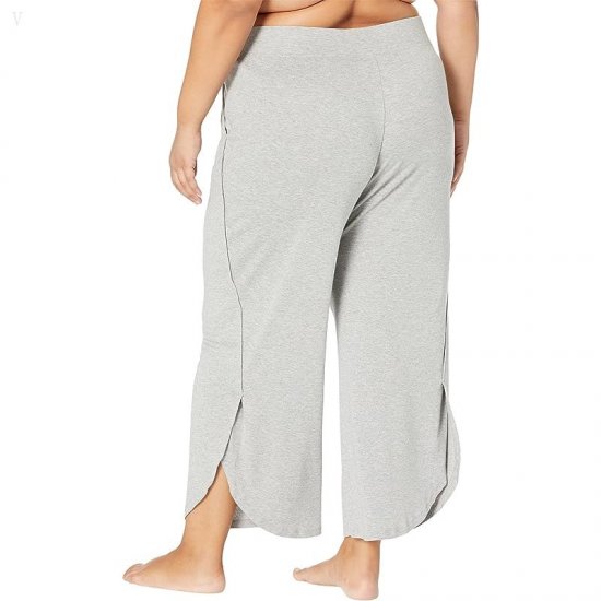 L.L.Bean Plus Size Restore Sleep Pants Light Gray Heather ID-MVoClywQ