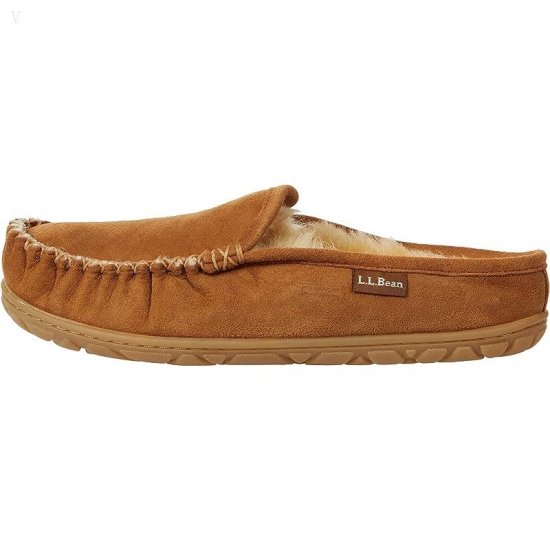 L.L.Bean Wicked Good Slipper Scuff III Brown ID-VJw0MyJ9