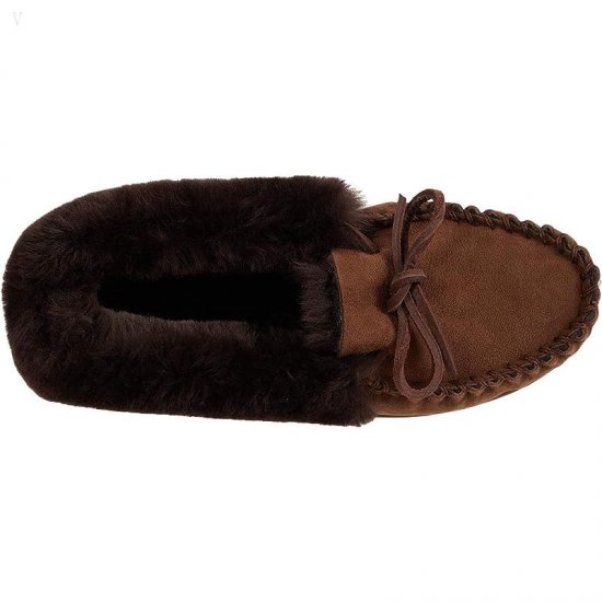 L.L.Bean Wicked Good Moccasins Chocolate Brown ID-6LPLxB6G