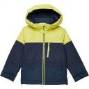 L.L.Bean Wildcat Water Resistant Ski Jacket (Big Kids) Citron/Carbon Navy ID-El2pIh7p