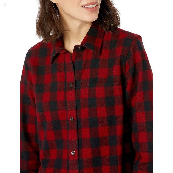 L.L.Bean Scotch Plaid Shirt Rob Roy ID-Zwofbb0x