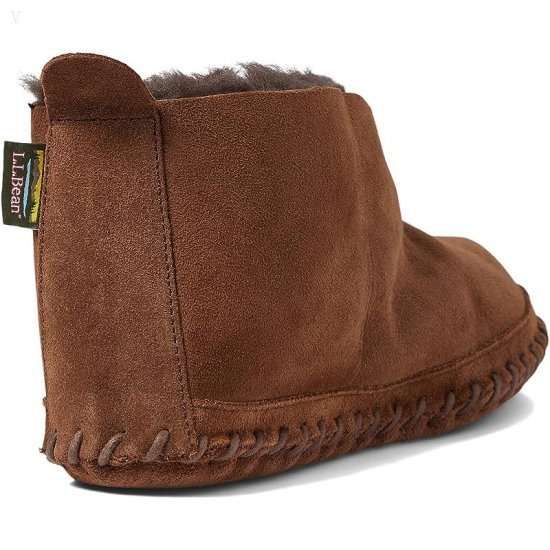 L.L.Bean Wicked Good Slippers Chocolate Brown ID-hfXNXTKw