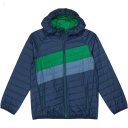 L.L.Bean Primaloft Packaway Hooded Color-Block Jacket (Big Kids) Collegiate Blue/Lawn Green ID-9gUxCBzy