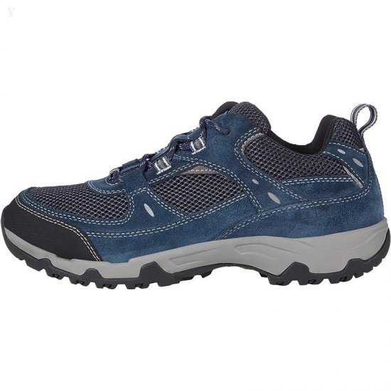 L.L.Bean Trail Model Hiker 4 Ventilated Low Storm Blue/Carbon Navy ID-QWMIasGB