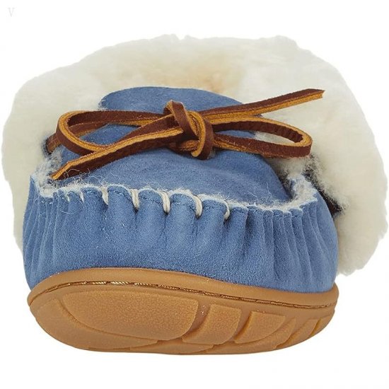 L.L.Bean Wicked Good Moccasins Charcoal Blue ID-6pWcQjC8