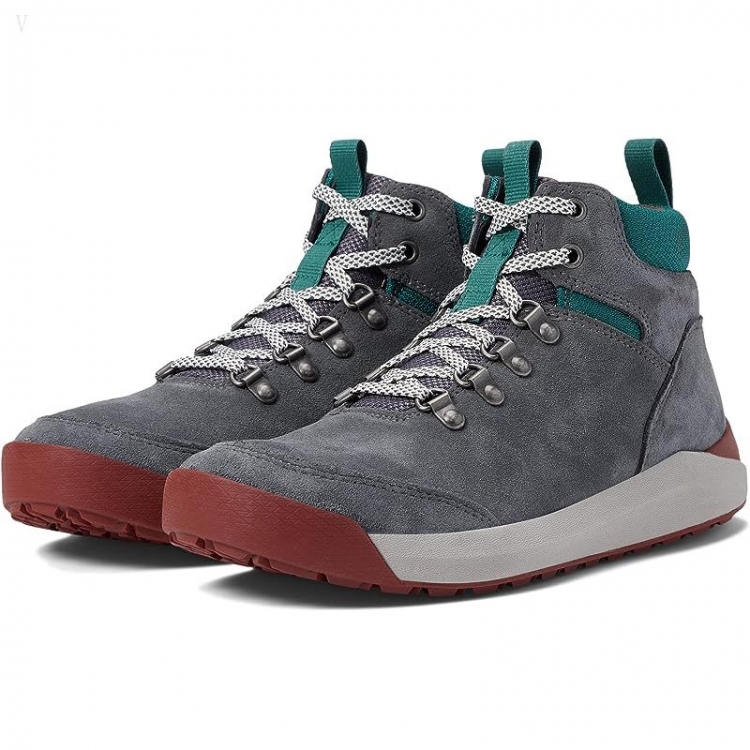 L.L.Bean Vista Hiker II Mid Lace-Up Iron/Emerald Spruce ID-FkSPBSZL - Click Image to Close