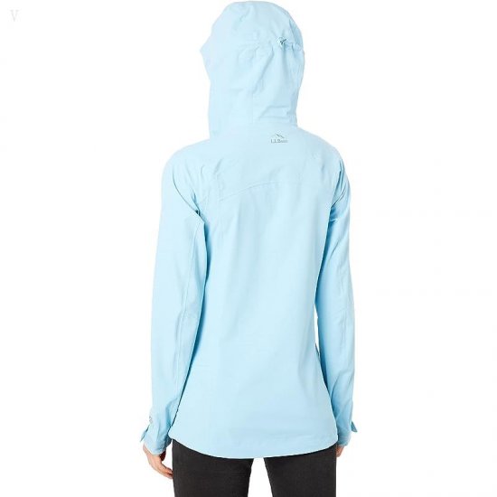 L.L.Bean Cresta Stretch Rain Jacket Cascade Blue ID-v1YnWmmW