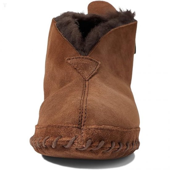 L.L.Bean Wicked Good Slippers Chocolate Brown ID-hfXNXTKw