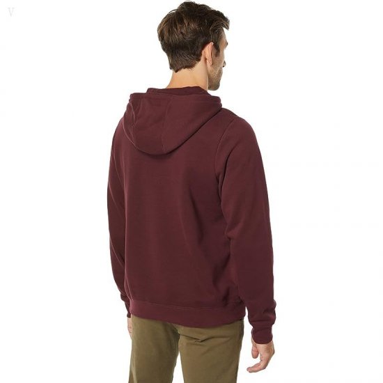 L.L.Bean 1912 Sweatshirt Hooded Logo Deep Wine ID-pgz2Cd4A