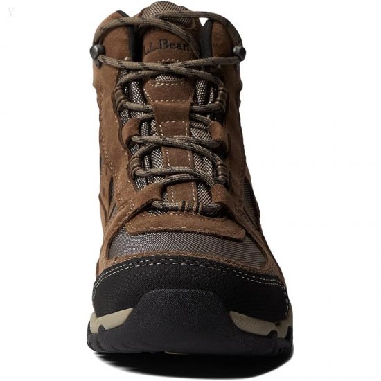 L.L.Bean Trail Model Hiker 4 Water Resistant Mid Dark Cement/Sable ID-s4zm9ua0